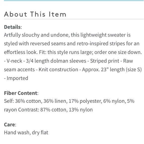 Free People Love Me Too Dolman Sweater - Picture 7 of 8